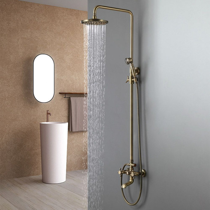 Homary Complete Shower System & Reviews Wayfair